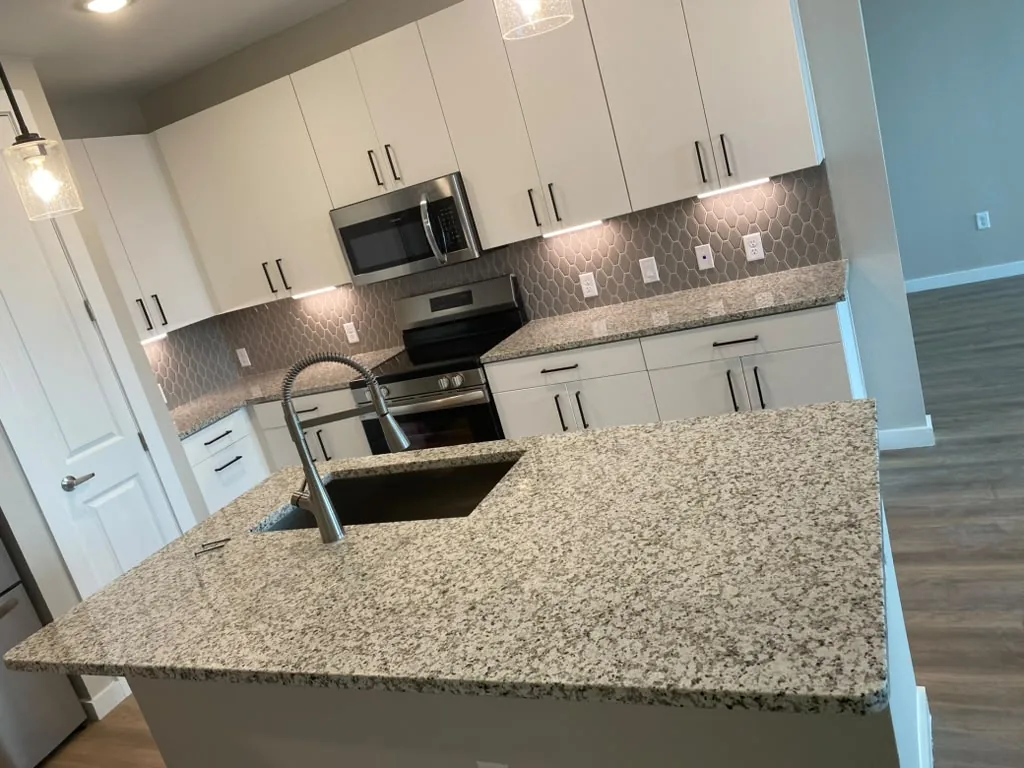 Stone countertop project for Granite service